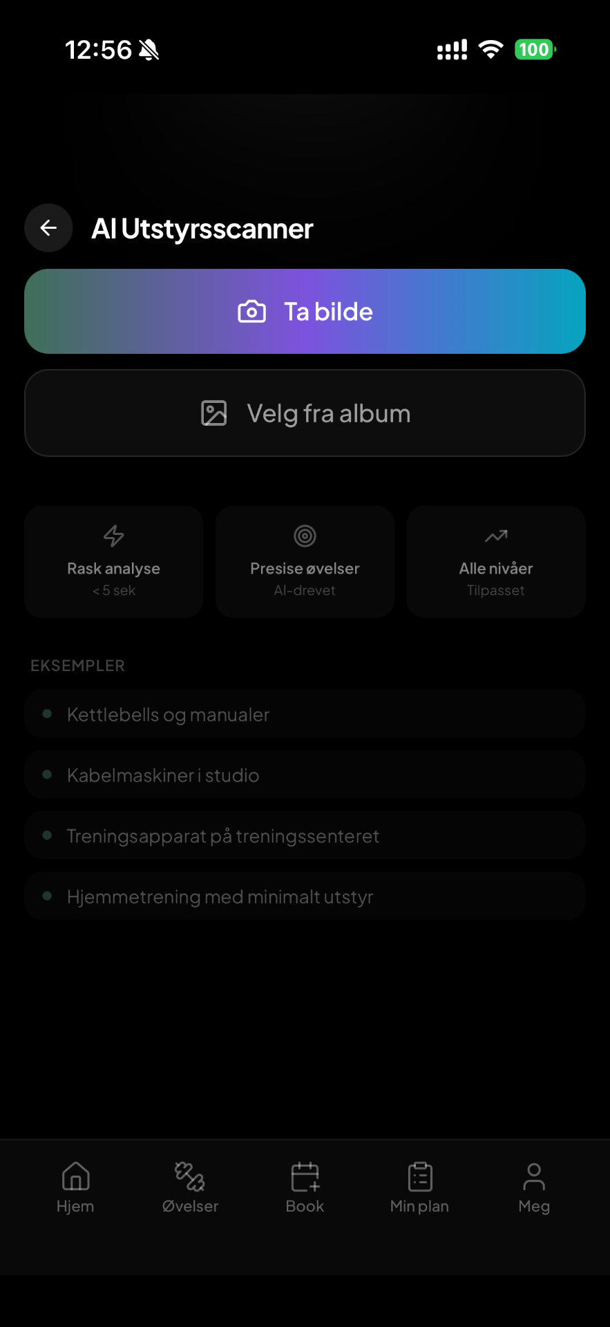CorOptima AI Utstyrsscanner med kamerafunksjon