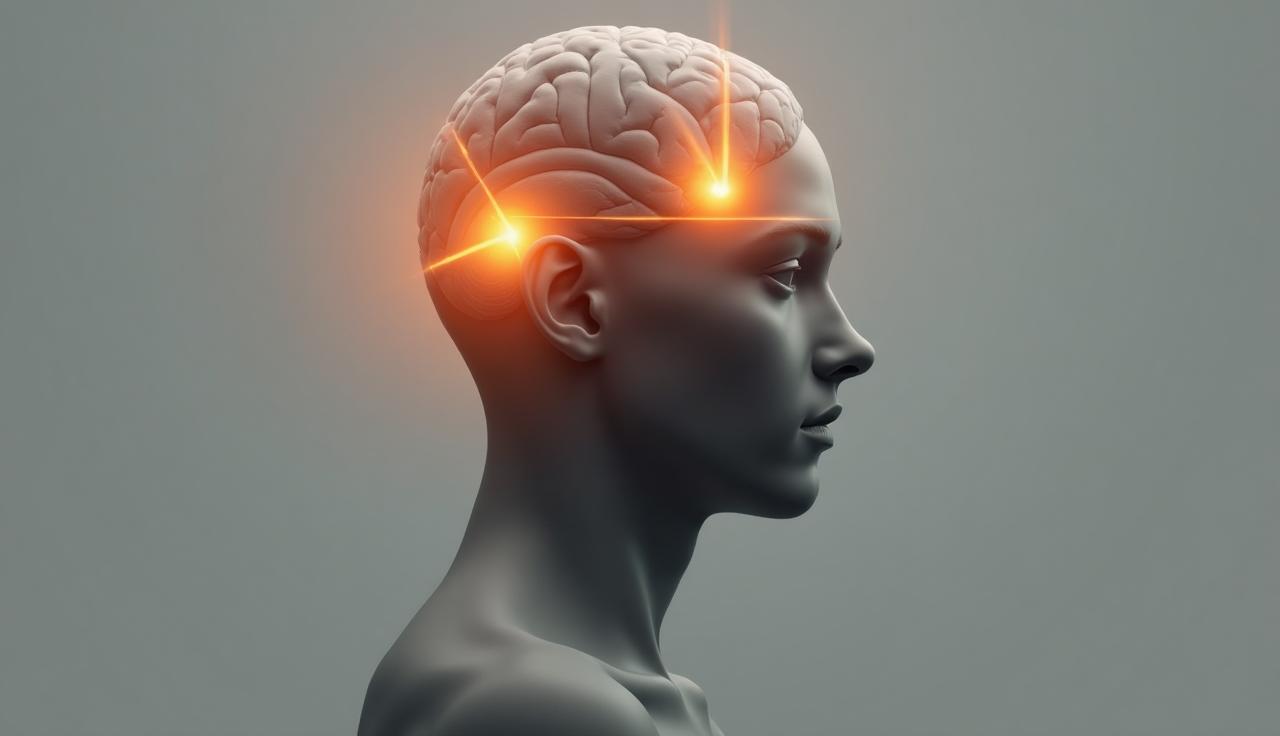 Smertekart som viser typiske smerteområder ved hodepine og migrene – Cor Optima