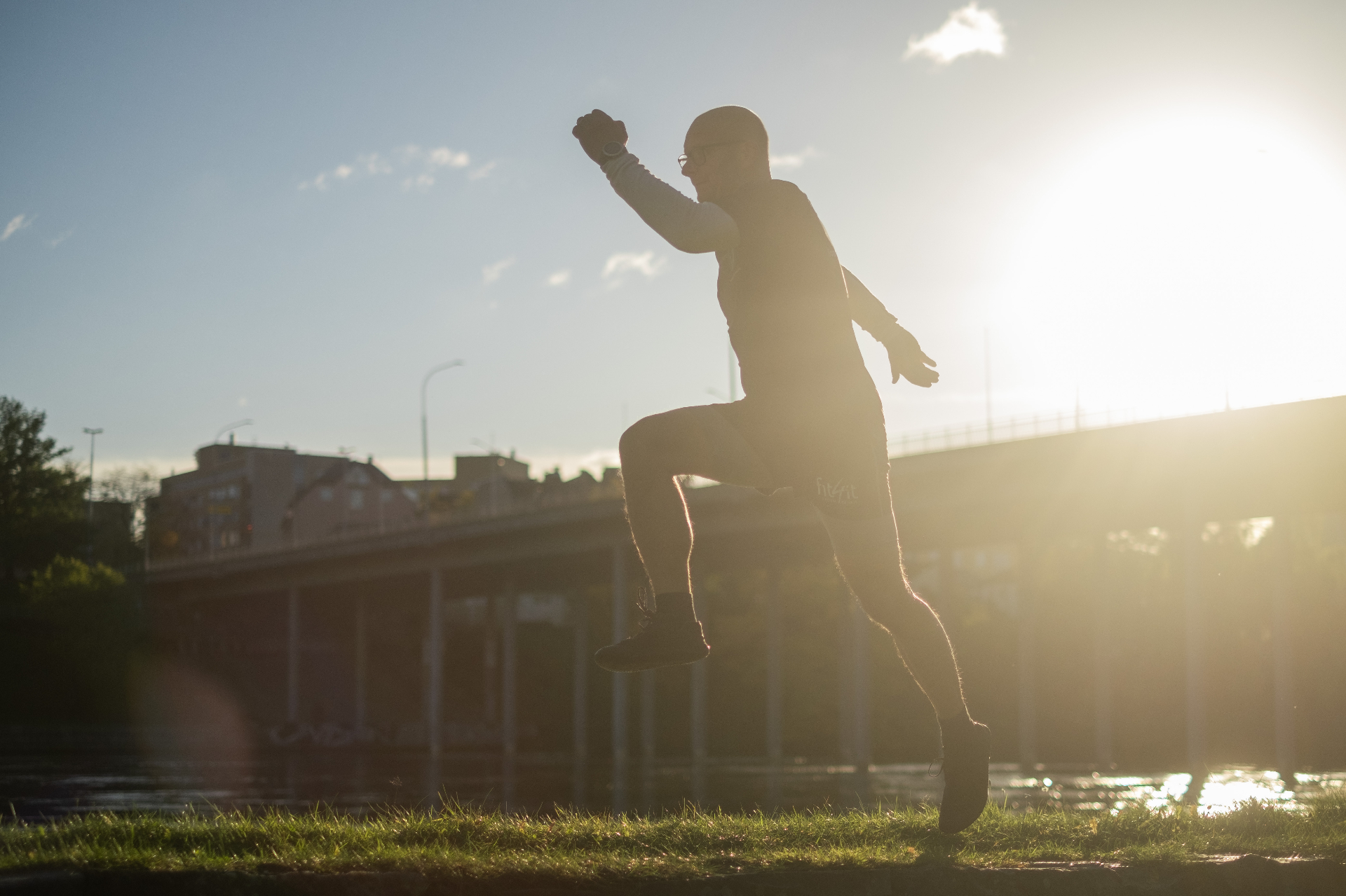 Idrettsutøver i bevegelse