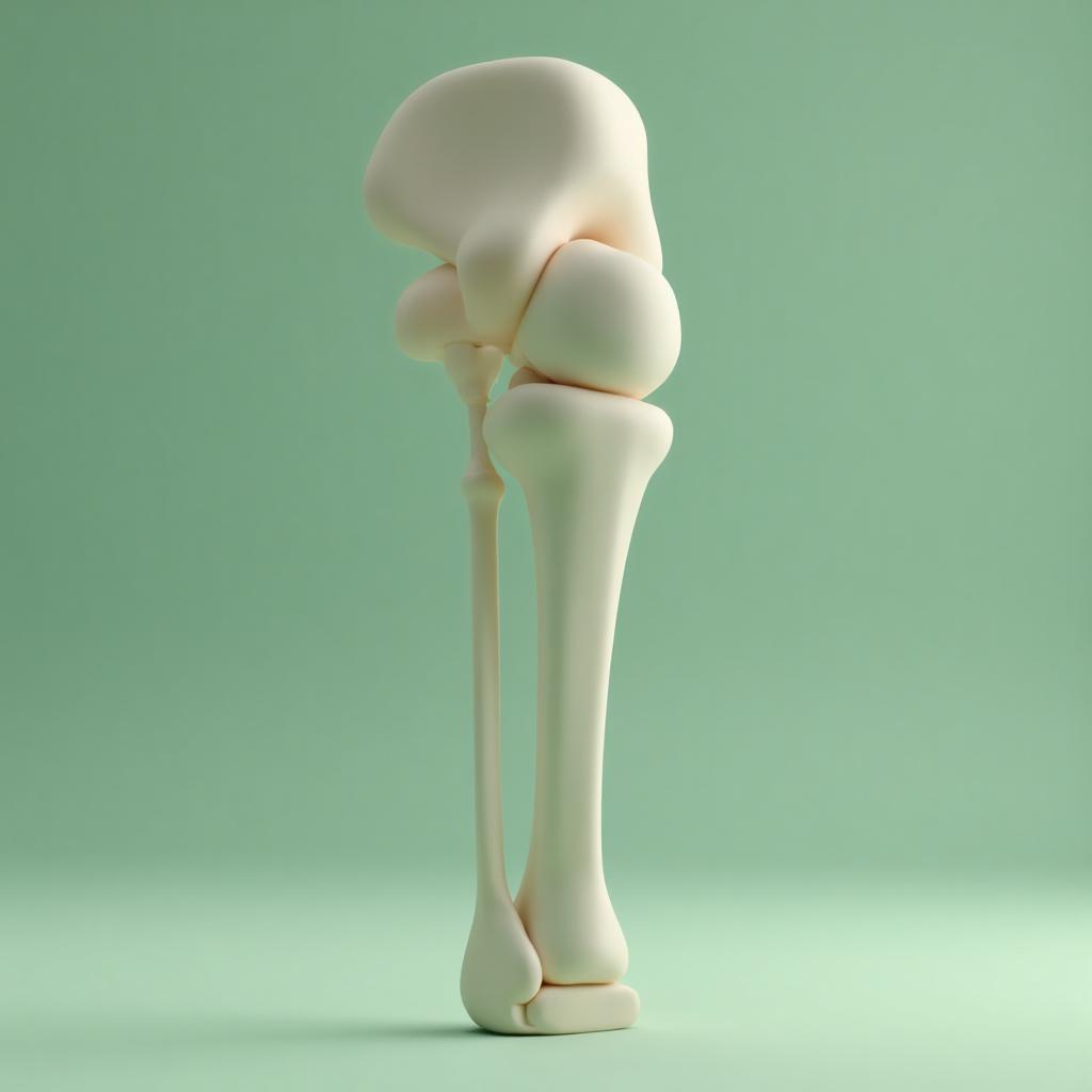 Illustrasjon av knesmerter