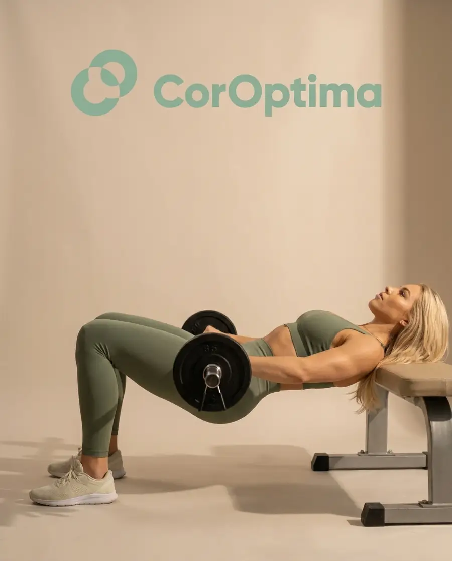 Hip thrust — øvelse fra CorOptimas øvelsesbibliotek