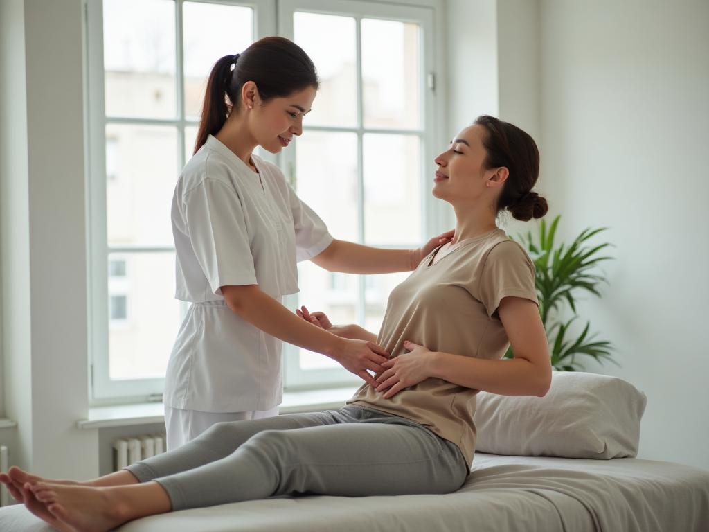 Naprapatbehandling av rygg ved Cor Optima