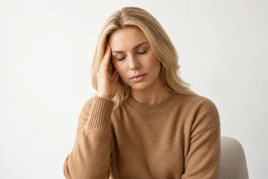 Illustrasjonsbilde med Maja – Menstruasjonsmigrene