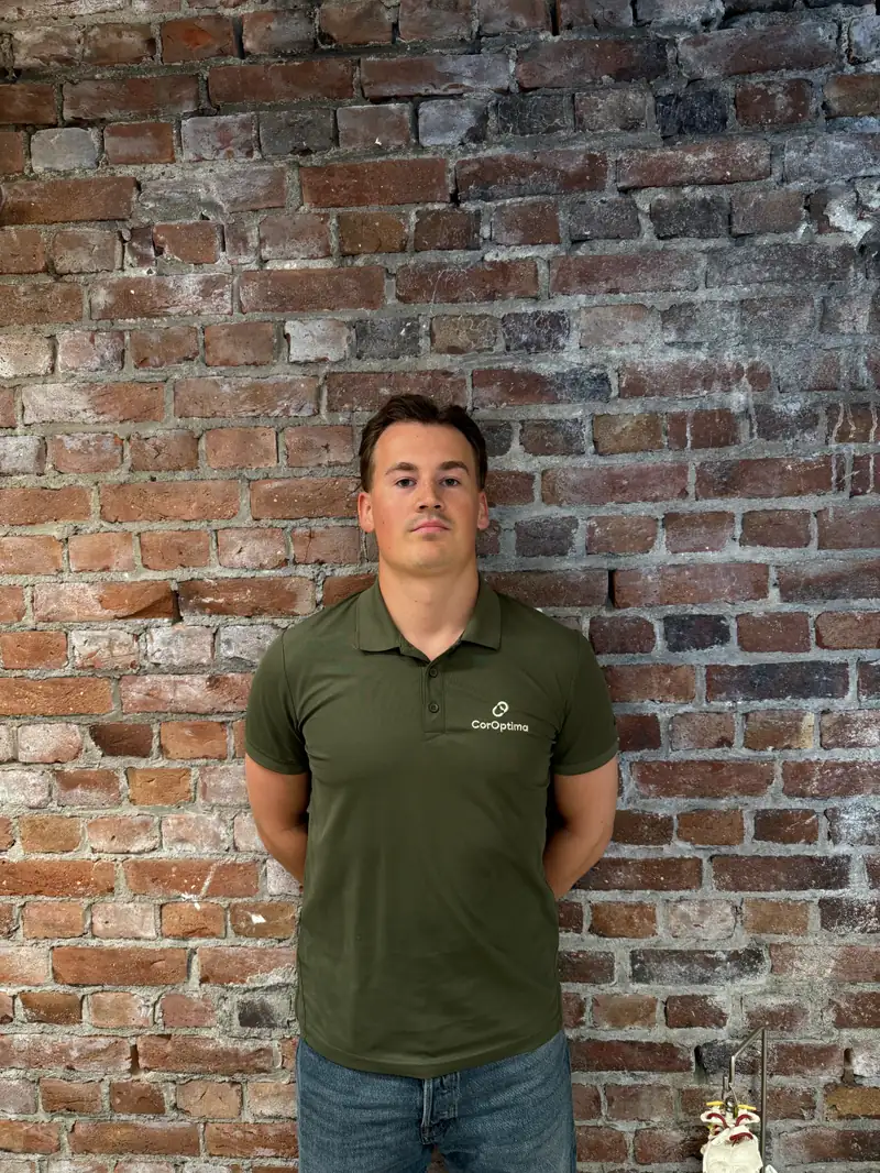 Fysioterapeut Andreas Aufles Jensen hos CorOptima